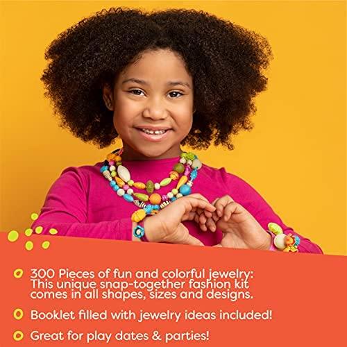 B.TOYS: papuošalų gamybos rinkinys 300 vnt. Pop meno papuošalai 4+ 1254
