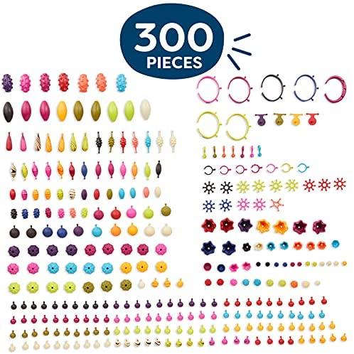 B.TOYS: papuošalų gamybos rinkinys 300 vnt. Pop meno papuošalai 4+ 1254