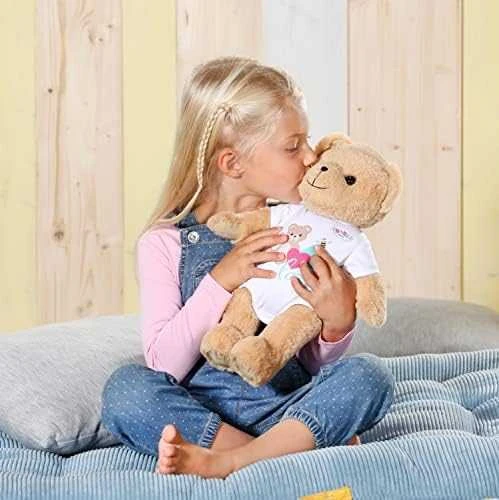 Zapf BABY BORN Pliušinis baltas meškutis, 43 cm