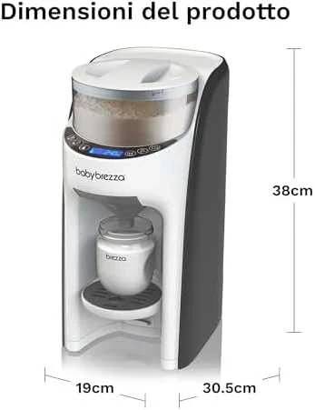 Pieno mišinio ruošimo aparatas Baby Brezza Formula Pro Advanced, Juodos spalvos