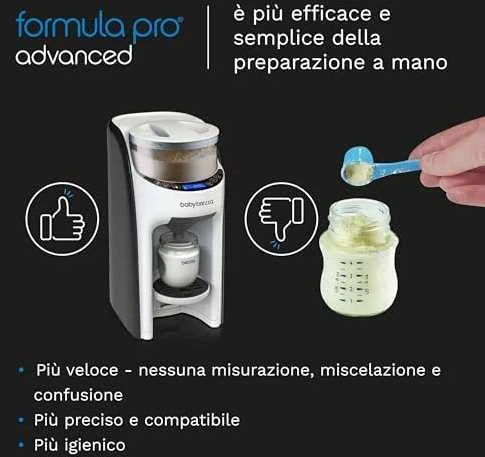 Pieno mišinio ruošimo aparatas Baby Brezza Formula Pro Advanced, Juodos spalvos