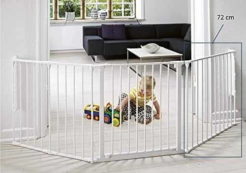 Baby Dan FLEX vartų prailginimas M, L, XL, XXL - 72 cm, baltas