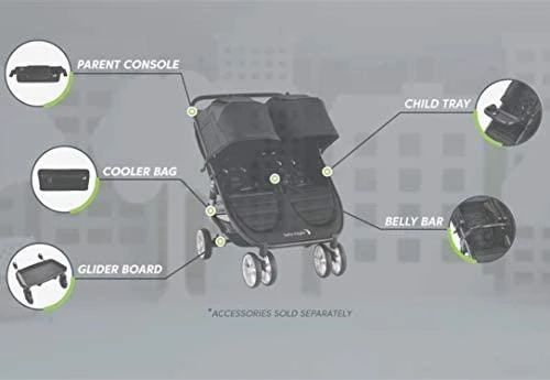 Baby Jogger Riedučių lankas CITY MINI 2/GT2 DVIGUBAS