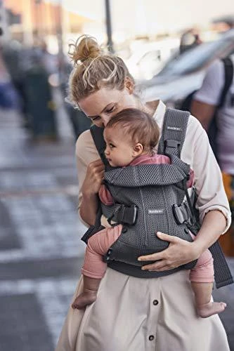 BABYBJORN nešioklė ONE AIR, anthracite, 098013
