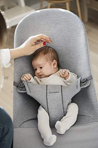 BABYBJÖRN gultukas BLISS 3D Jersey, šviesiai pilkas
