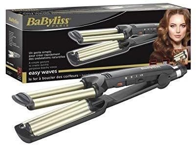 BABYLISS Hair Suktukas C260E Easy wave plaukų garbanojimo geležis Keraminė šildymo sistema, Statinės skersmuo 15 mm, Temperatūra (min) 160 °C, Temperatūra (maks.) 200 °C, Šildymo lygių skaičius 3, 60 W, Juodas, Taip, Taip