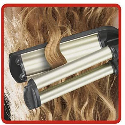 BABYLISS Hair Suktukas C260E Easy wave plaukų garbanojimo geležis Keraminė šildymo sistema, Statinės skersmuo 15 mm, Temperatūra (min) 160 °C, Temperatūra (maks.) 200 °C, Šildymo lygių skaičius 3, 60 W, Juodas, Taip, Taip