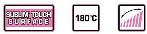BABYLISS Plaukų garbanojimo žnyplės C325E Sublim Touch Curling Iron Barrel diameter 25 mm, Temperature (min) 150 °C, Temperature (max) 180 °C, Number of heating levels 10, Ekranas No, Juodas/pink, Yes, Yes, Yes