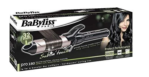 BABYLISS Hair Suktukas C332E Barrel diameter 32 mm, Temperature (min) 150 °C, Temperature (max) 180 °C, Number of heating levels 10, Ekranas No, 95 W, Juodas