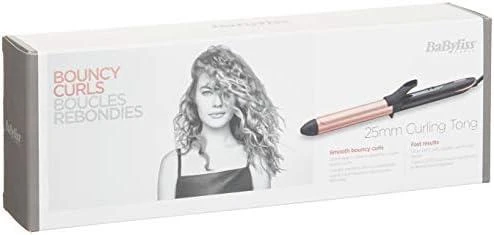 BaByliss C451E plaukų formavimo šukos Garbanojimo žnyplės Šiltas Juoda, Rausvai auksinė 2,5 m