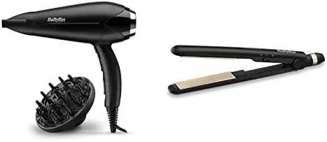 BaByliss D572DE plaukų džiovintuvas Juoda 2200 W