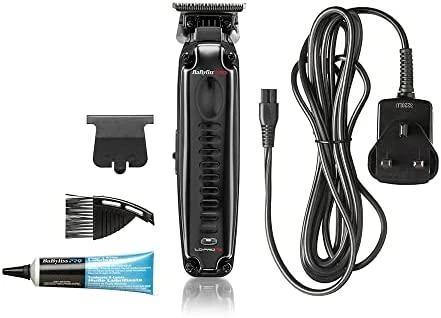 Įkraunama plaukų kirpimo-kantavimo mašinėlė-trimeris BaByliss PRO 4 Artists Lo-ProFX High Performance Trimmer FX726E, juodos spalvos