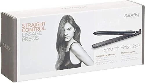 BaByliss ST250E plaukų formavimo šukos Tiesinimo žnyplės Šiltas Juoda 2 m
