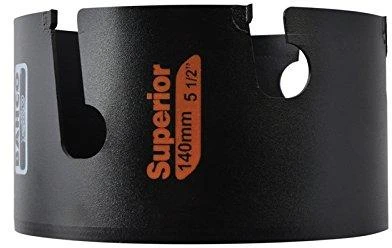 Bahco Multiconstruction Superior karūna su kietmetalio dantukais 127mm, gylis 71mm