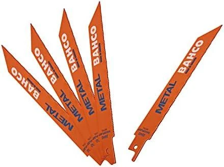 Bahco Tiesinio pjūklo geležtės Sandflex Bi-Metal 300mm*0,9mm ST 14TPI, Metalui 5vnt