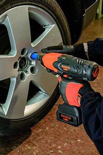Akumuliatorinis smūginis veržliasukis 1/2" 18V, 2 režimai 105/590Nm Bahco (be baterijos ir pakrovėjo)