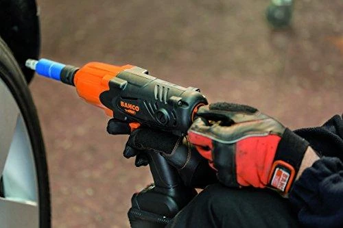 Akumuliatorinis smūginis veržliasukis 1/2" 18V, 2 režimai 105/590Nm Bahco (be baterijos ir pakrovėjo)