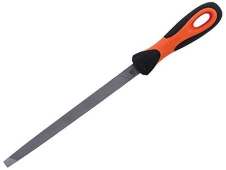 Dildė metalui Bahco ERGO™, trikampė 200mm, vidutinio stambumo