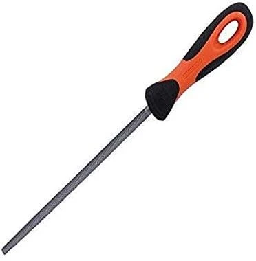 Dildė metalui Bahco ERGO™, apvali 8" 200mm, vidutinio stambumo