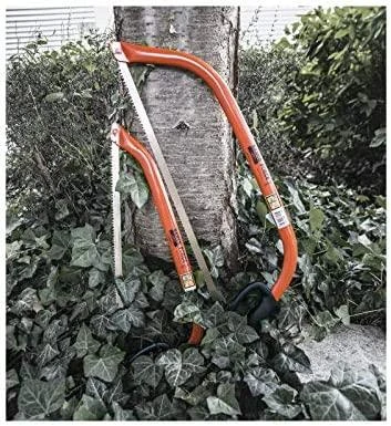 Bahco Profesionalus rėminis pjūklas ERGO FORCE 21" 530 mm. Geležtės įtempimas iki 120 kg. mm. Integruota rankena. Komplektuojamas su sausos medienos geležte.