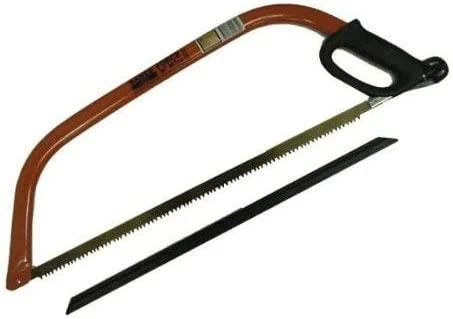 Bahco Profesionalus rėminis pjūklas ERGO FORCE 21" 530 mm. Geležtės įtempimas iki 120 kg. mm. Integruota rankena. Komplektuojamas su sausos medienos geležte.