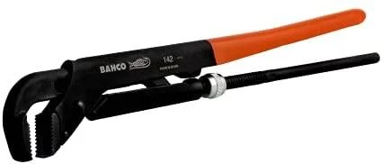Bahco Universalus raktas vamzdžiams. Bendras ilgis 320mm. Maksimalus 44 mm. 1" vamzdžiui. Oksiduotas, anktikorozinis padengimas, grūdintos siaurintos žiotys, neslystantys dantys. Aukščiausia klasė