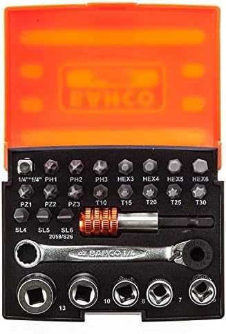 BAHCO 26 vnt. rinkinys, 1/4", 2058/S26