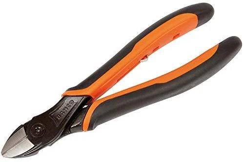Bahco Šoninio kirpimo replės 140mm Ergo ypač kietai vielai