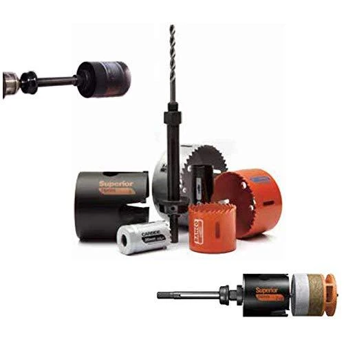 Bahco Karūnos laikiklis su greito pakeitimo funkcija 32-100mm kotelis 8,5mm Power Driver™ fiksatorius kartoninėje dėžutėje