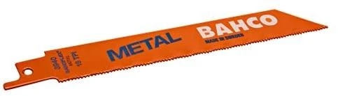Bahco Tiesinio pjūklo geležtės Sandflex Bi-Metal 228mm*0,9mm ST 14TPI, Metalui 5vnt