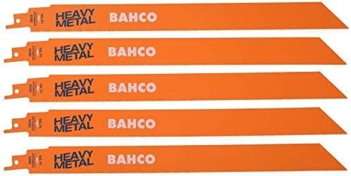 Bahco Tiesinio pjūklo geležtės Sandflex Bi-Metal 300mm*1,07mm HST 14TPI, sunkiajam metalui 5vnt