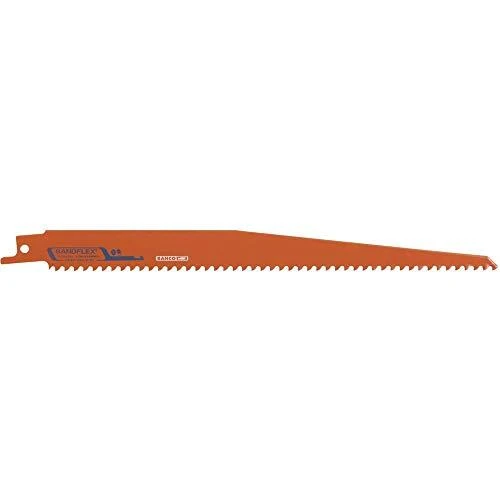 Bahco Tiesinio pjūklo geležtės Sandflex Bi-Metal 300mm*1,3mm SL 8/12TPI, Medienai ir metalui 5vnt