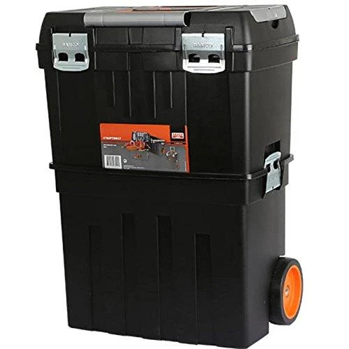 Bahco Plastikinė įrankių dėžė ant ratukų 470x290x630mm