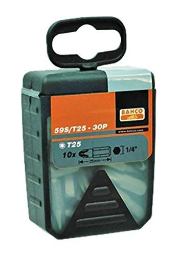 Bahco Antgaliai TORX T10 25mm 30vnt. dėžutė