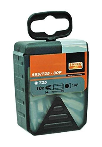 Bahco Antgaliai TORX T15 25mm 30vnt. dėžutė
