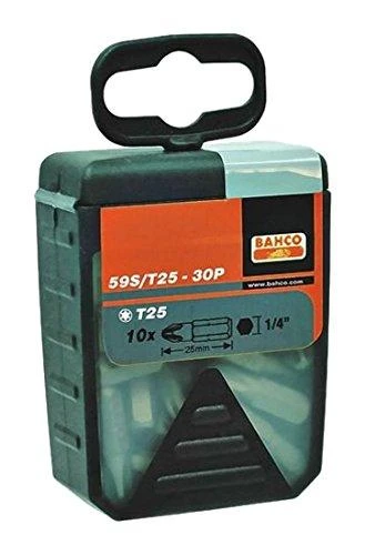 Bahco Antgaliai TORX T30 1/4 25mm 30vnt. dėžutė