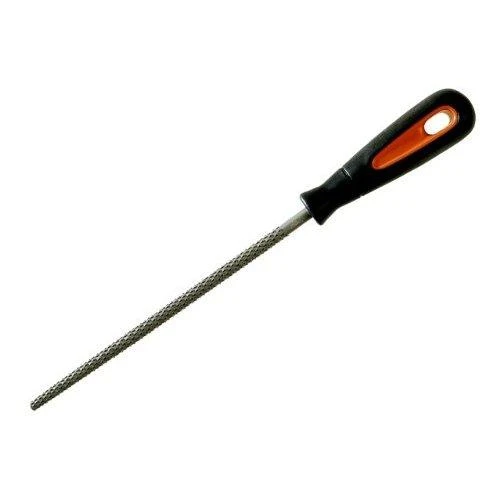 Bahco Dildė medžiui, apvali 200mm, 2 grubumo su Ergo rankena