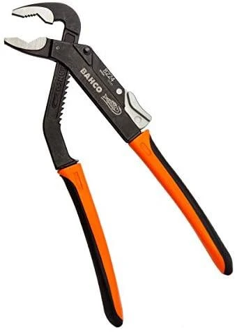 Bahco Reguliuojamos santechninės replės Ergo 250mm, max 45mm, greitas fiksavimas