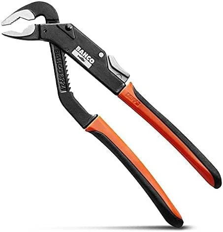 Bahco Reguliuojamos santechninės replės Ergo 250mm, max 45mm, greitas fiksavimas