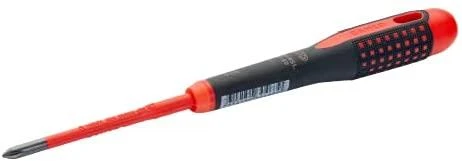 Bahco Izoliuotas atsuktuvas ERGO™ SLIM Phillips PH1x80mm 1000V VDE