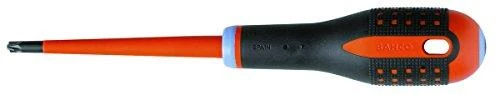 Bahco Izoliuotas atsuktuvas ERGO™ SLIM Combi SL6/PZ2x100mm 1000V VDE, automatiniams jungikliams