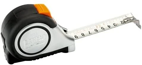 Ruletė Bahco Inox MTS 8m x 25mm su aut. stabdžiu, gumuota, magnetas