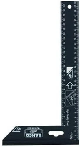 Bahco Tikslus 45° ir 90° kampainis 250mm, juodas