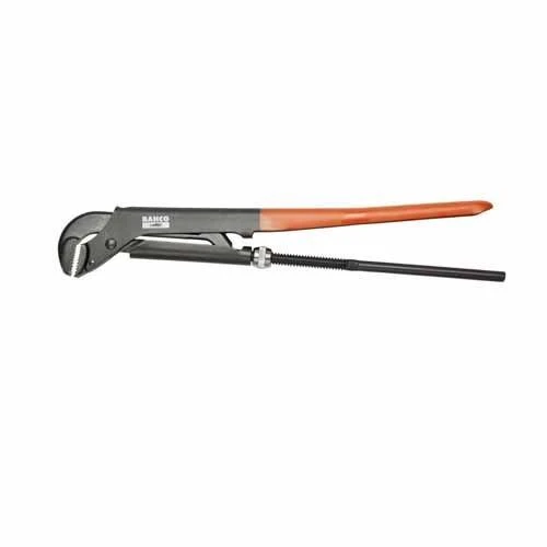 Bahco Universalus raktas vamzdžiams. Bendras ilgis 557mm. Max 90mm. 2 1/2" vamzdžiui. Oksiduotas, anktikorozinis padengimas,grūdintos siaurintos žiotys, neslystantys dantys. Aukščiausia klasė