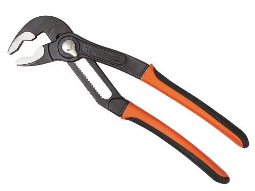 Reguliuojamos santechninės replės 250mm, max 61mm, greitas fiksavimas Bahco