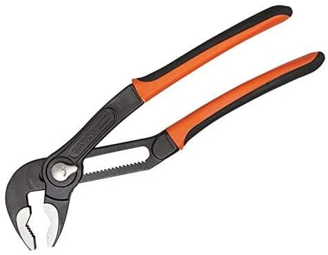 Reguliuojamos santechninės replės 250mm, max 61mm, greitas fiksavimas Bahco