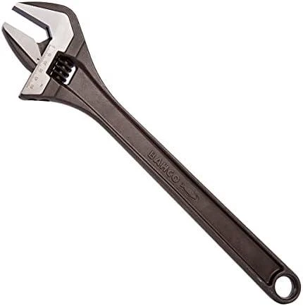 Reguliuojamas raktas grūdintas plienas, antikorozinis dengimas 455x53mm Bahco