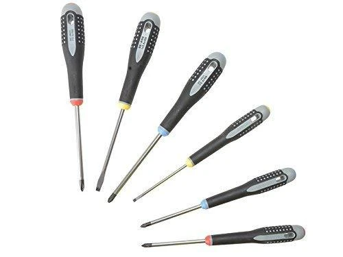 Bahco Atsuktuvų rinkinys ERGO™ 6 vnt - PH1/2; SL3,0/4,0/5,5/6,0