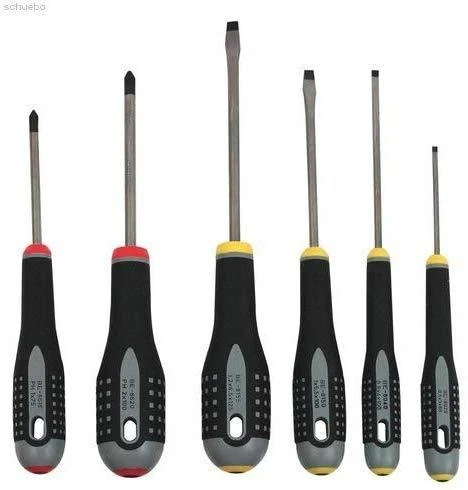 Bahco Atsuktuvų rinkinys ERGO™ 6 vnt - PH1/2; SL3,0/4,0/5,5/6,0