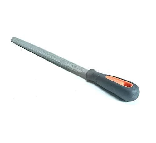 Dildė metalui Bahco ERGO™, pusapvalė 8" 200mm, vidutinio stambumo